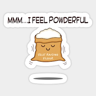 Powderful Sticker